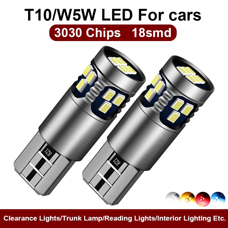 Лампа светодиодная для чтения в салоне автомобиля 2 шт. T10 W5W ford mondeo mk4 mk3 focus mk1 mk2 kuga