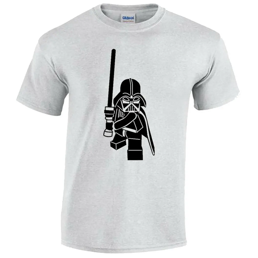 Футболка Lego Darth Vader мужская с надписью Звездные войны подарок джедаев новые