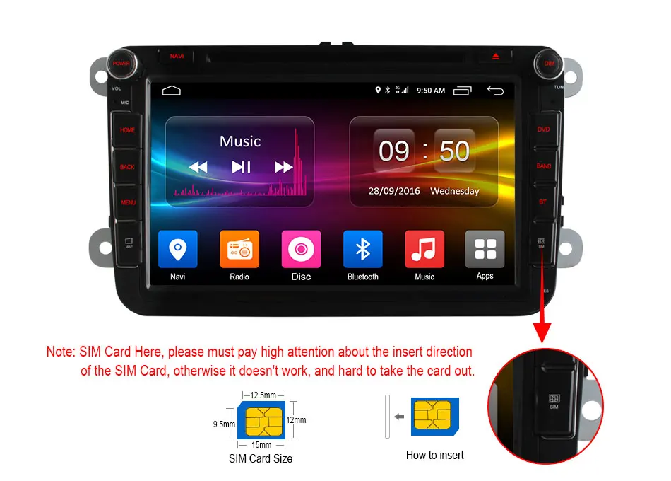 Ownice Android автомобильный DVD GPS Радио стерео плеер для Volkswagen VW golf 6 touran ПАССАТ шаран