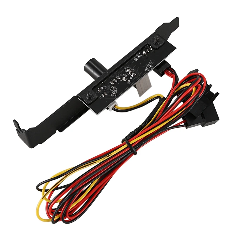 PPYY NEW -3 Channels PC Cooler Cooling Fan Speed Controller for CPU Case HDD VGA PCI Temperature Control Regulation 12V | Компьютеры и