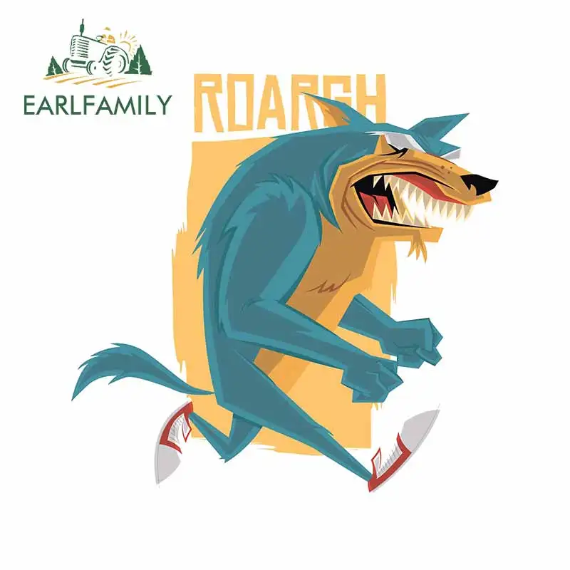 

EARLFAMILY 13 см x 12,9 см для Roargh оборотень аниме наклейка устойчивые к появлению царапин холодильник багажник автомобильные наклейки индивидуаль...