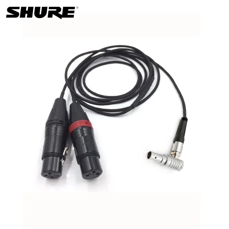 Shure PA720 PSM 600 входной кабель для P9HW проводной Beltpack Monitor P6HW персональный монитор Bodypack