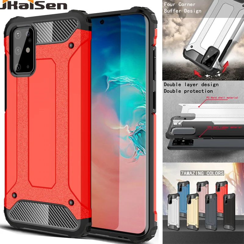 

Shockproof Armor Phone Case For Samsung Galaxy A01 CORE A3 A5 A6 A7 A8 A9 A320 A520 A720 A9Star A910 A6PLUS A9S Protective Case