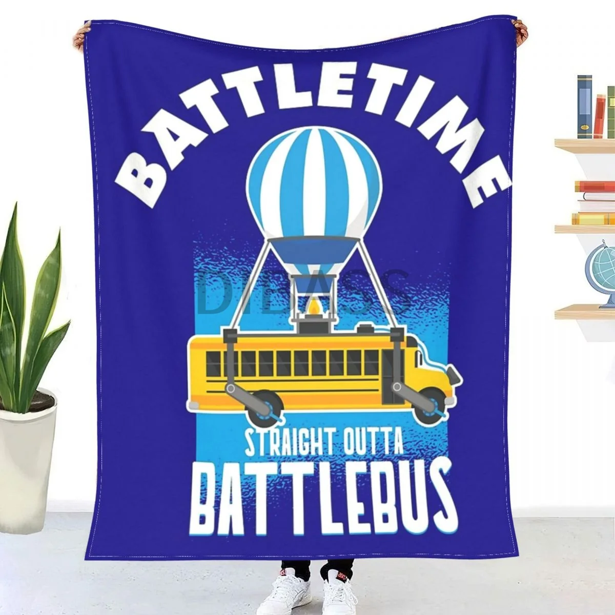 

Фланелевое Одеяло с 3D принтом прямо из Battlebus