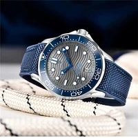 2021 new pagani design men mechanical watch blue bracelet automatic watch for men gift nh35 sapphire crystal dive wristwatch