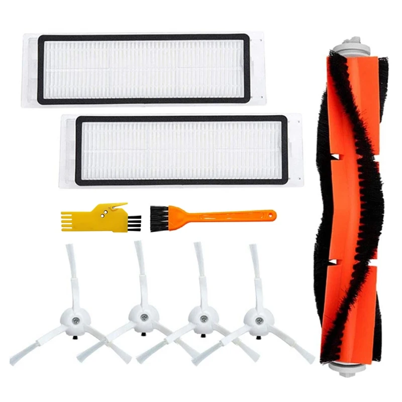 

Набор запасных частей для Roborock E25 S5 E20 E25 C10 S50, основная щетка, фильтр, чистящая щетка