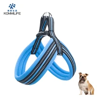 nylon breathable mesh dog harness reflective no pull dog harness for small medium dogs pet leash dog harness vest