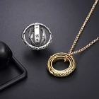 Мужское креативное сложное вращающееся космическое кольцо на палец, винтажные золотые кольца в виде астрономического шара для женщин и мужчин, ювелирные изделия