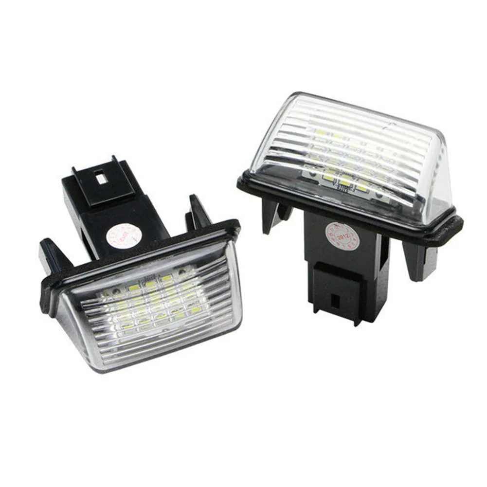 

18LED License Plate Light 2 Pcs Accessories High Strength Plug And Play