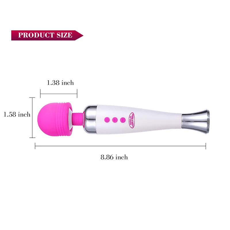 12 Speed Vibration Magic AV Wand Massager Vibrator Adult Sex toys for Women Nipple Clitoris Stimulator Female Masturbator Sexe | Красота и
