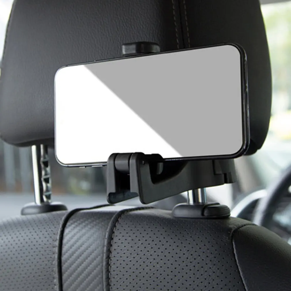 

Car Multifunctional Mobile Phone Holder Hook Creative Rear Headrest Hook Lock Type Mobile Phone Holder