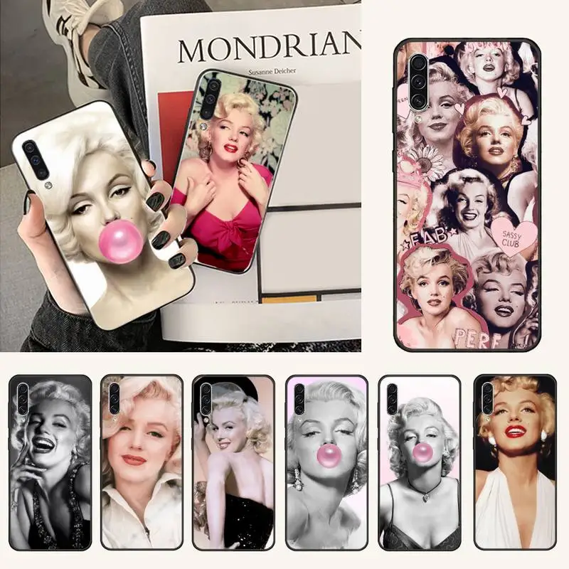 

Marilyn Monroe actor Sexy Girl Phone Case For Samsung Galaxy A S Note 9 11 10 51 50 71 70 80 20 21 30s ultra plus