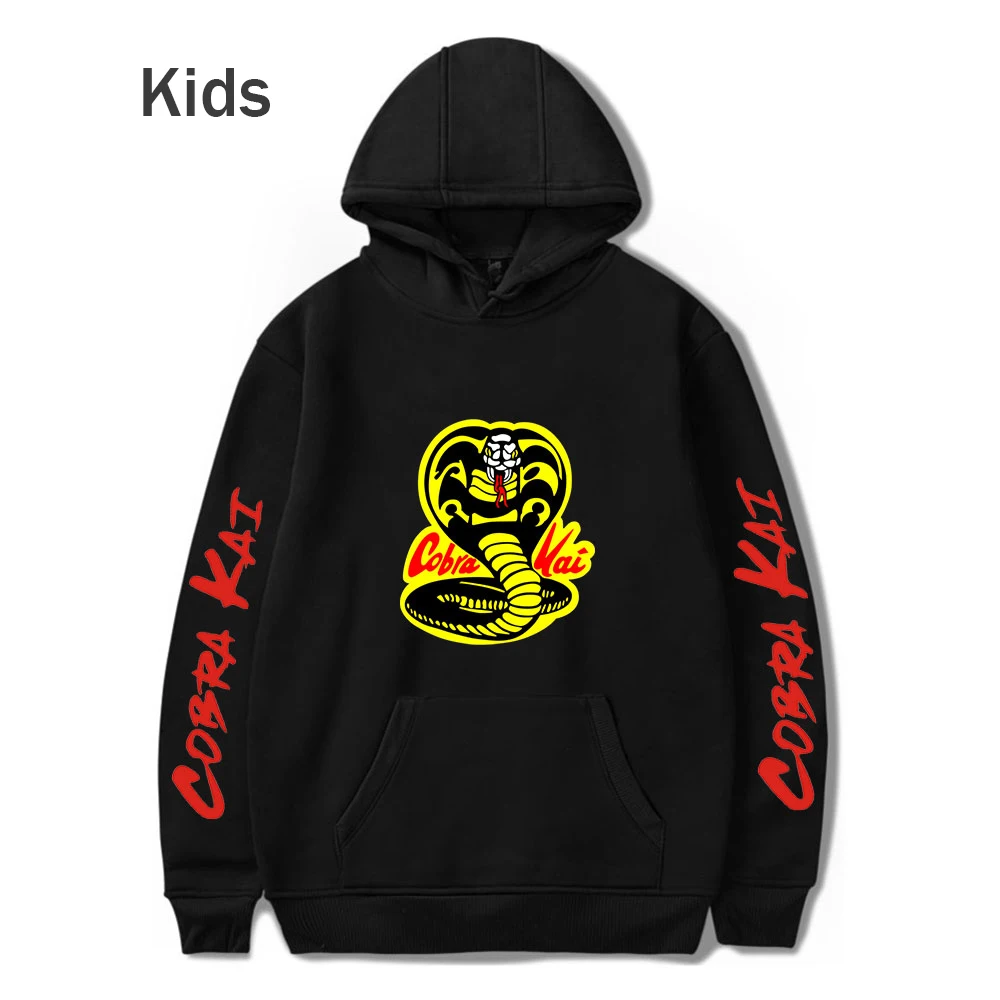 Осенняя детская толстовка COBRA KAI толстовки с капюшоном и свитшоты в стиле