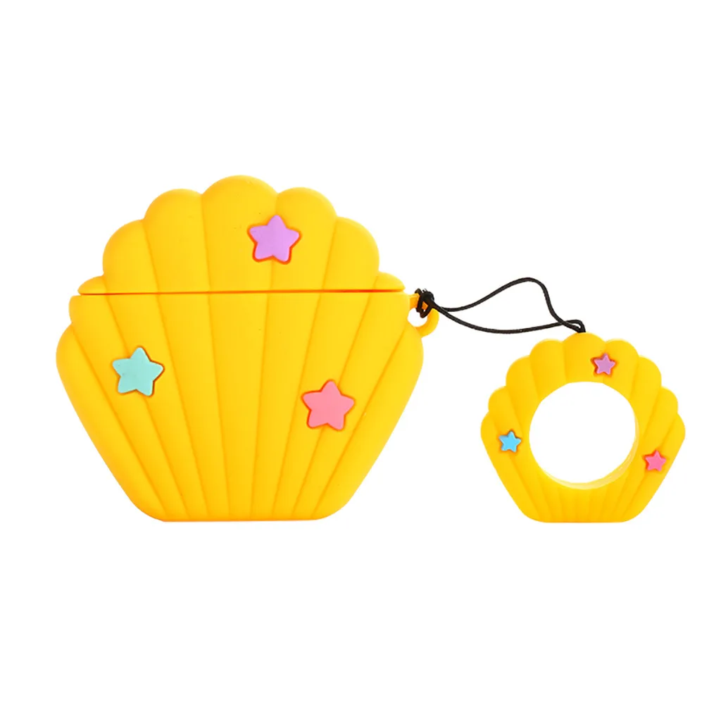 Защитный чехол аксессуары для кожи силиконовый защитный против потери Apple AirPods1/2