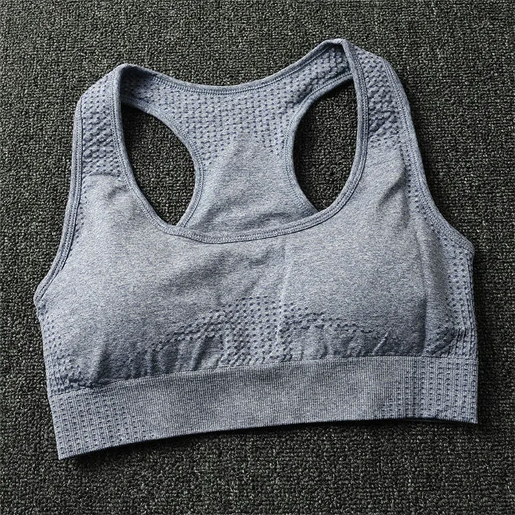 Vital gym бесшовный спортивный бюстгальтер для тренировок для тренажерного зала, высокоэффективный бюстгальтер для занятий йогой с вкладышами, одежда для активного отдыха, женский топ для йоги, бесшовные топы для фитнеса