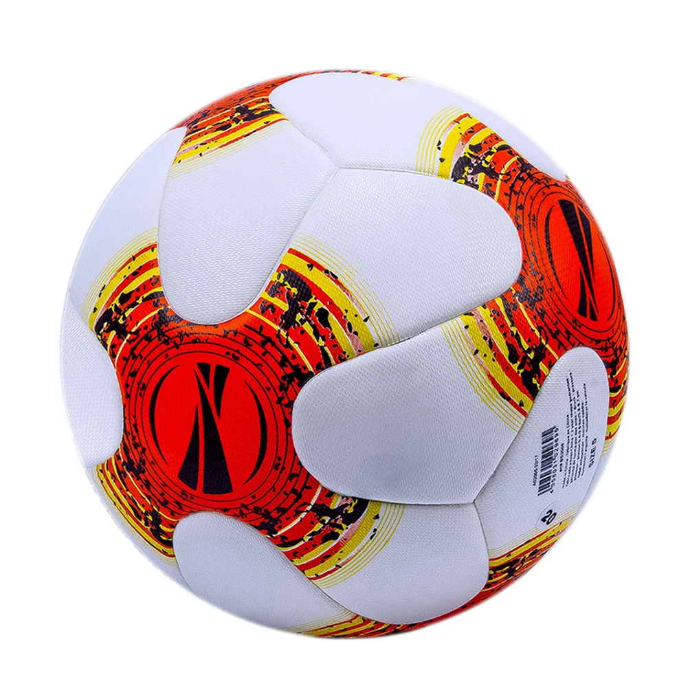 Профессиональный бесшовный футбольный мяч из искусственной кожи размер 5