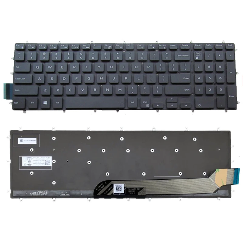 Клавиатура для ноутбука Dell G3 15 3579 3779 G5 5587 G7 7588 раскладка клавиатуры без подсветки
