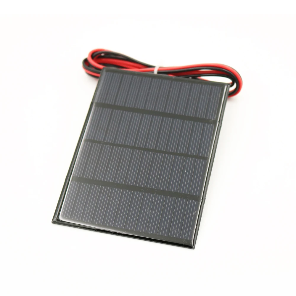12V1.5W соединительный кабель панель солнечных батарей поликристаллический