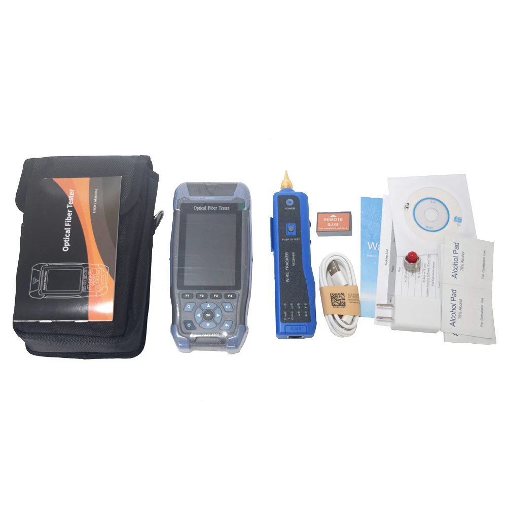 Профессиональный оптический мини рефлектометр с временным доменом 1310 нм VFL OLS OPM