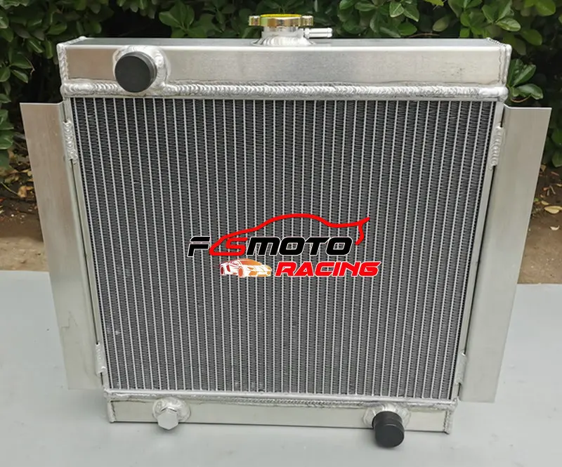 Трехрядный алюминиевый радиатор для Ford Escort Mk1 Mk2 RS2000 1968-1980 70 71 72 73 74 75 76 77 78 79 80