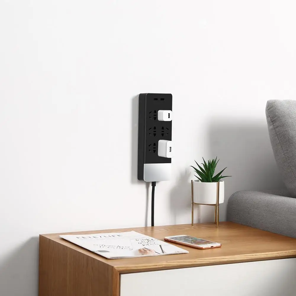 Самоклеящаяся настольная розетка BUBM кабельный органайзер самоклеящийся