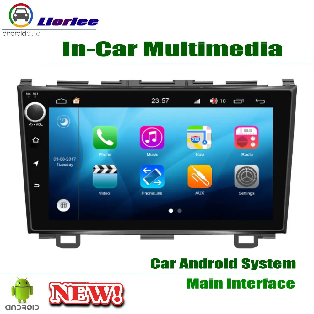 Для Honda CR V CRV 2006 2012 GPS навигатор Автомобильный плеер Android RockChip PX5 1080P 9 &quotHD IPS ЖК экран