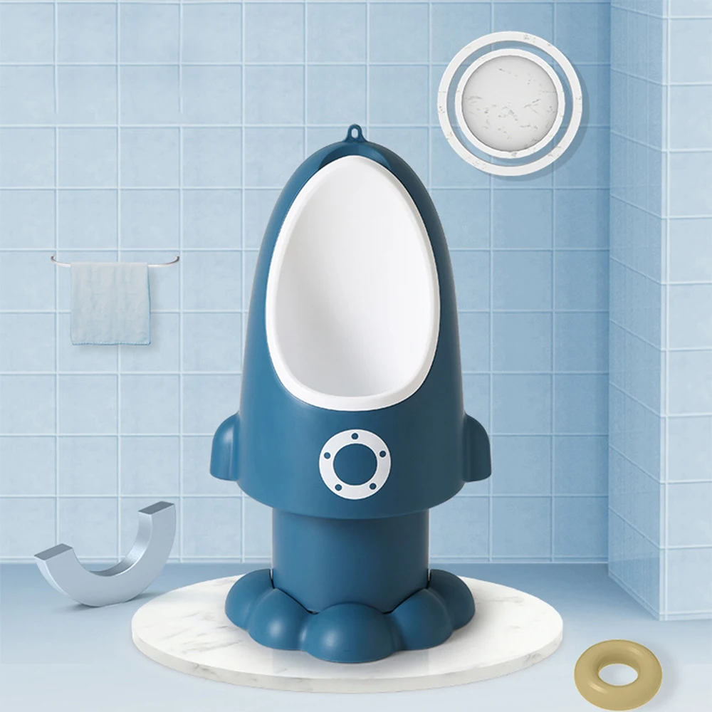 Ракета горшок безопасный тренировочный писсуар мочи тренер три шестерни