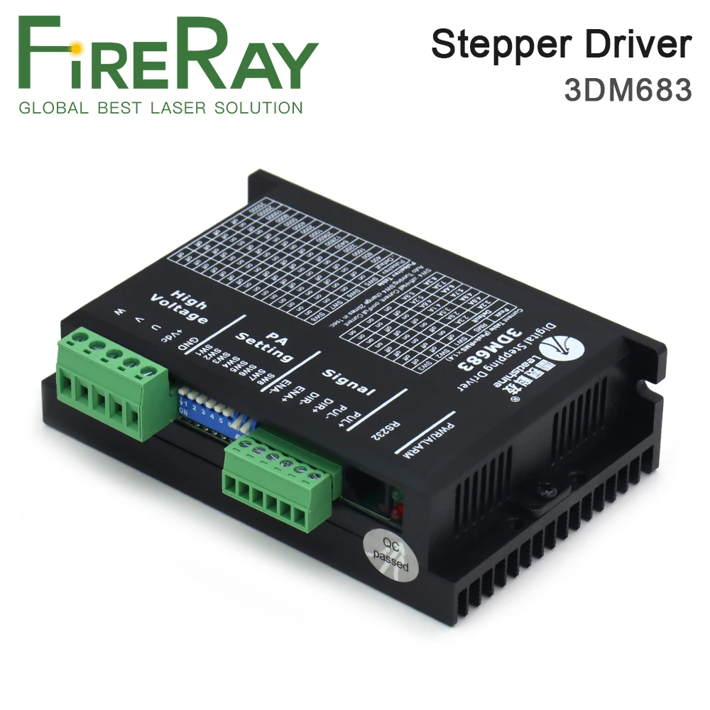 FireRay Leadshine 3 фазы шагового драйвер 3DM683 с 57 серийный Драйвер Шагового