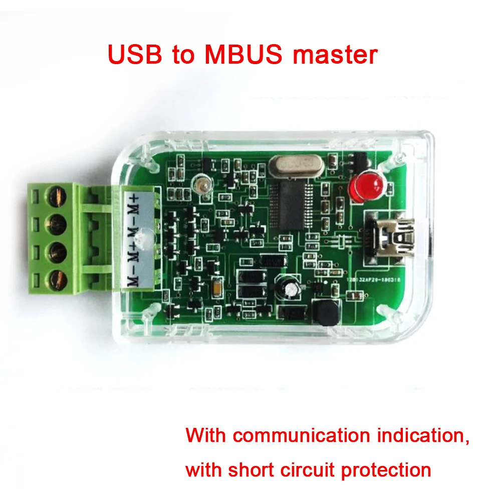 Конвертер от USB к MBUS master/Meater Bus bus/без внешнего источника питания/инструмент для