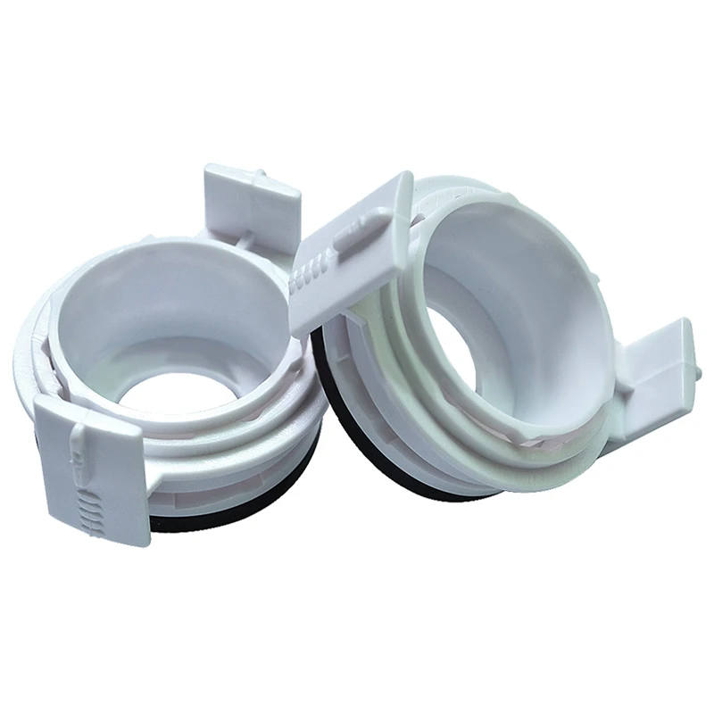 

2X XENON HID H7 Bulb Holders WHITE ADAPTORS for BMW E46 3 Series 325ci 325i 330ci M3