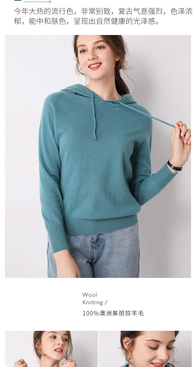 Womens wool Sweaters Winter Tops cashmere Sweater Women Pullovers Knitted Sweaters Pullover New style