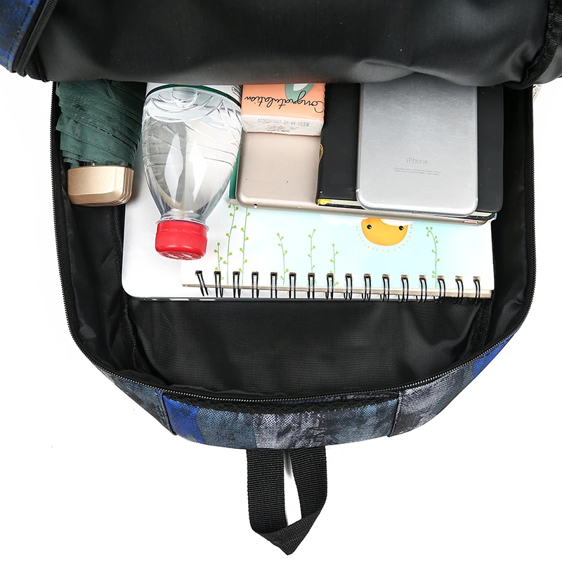 

2021 New Fashion Men's Bag Male Polyester Laptop Backpack Computer Bags high school student college students bag male