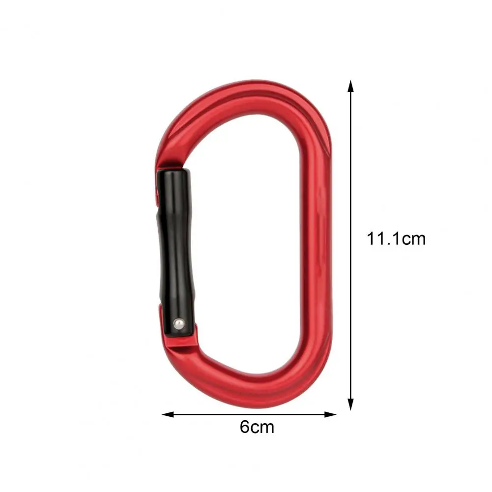 

Outdoor O-Shaped Aluminum Alloy Main Lock Mountaineering Hook Climbing Carabiner Main Lock Mountaineering Hook Climbing Carabine