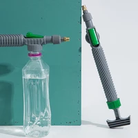 high pressure air pump manual sprayer adjustable drink bottle spray head nozzle garden watering supplies accessories garden tool
