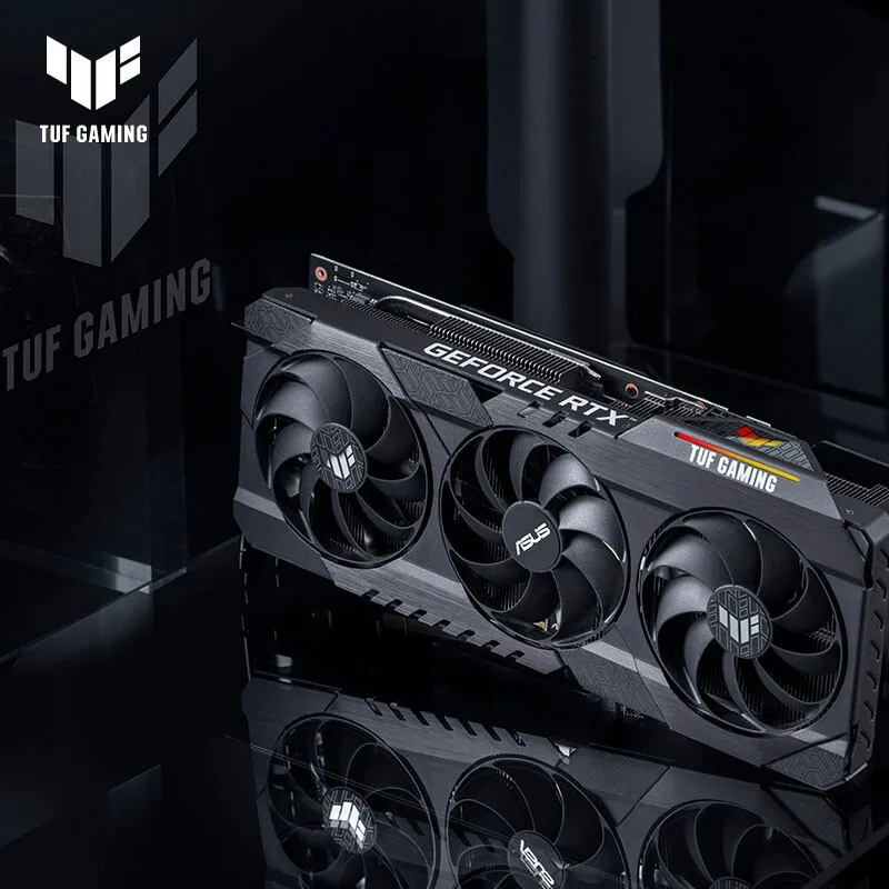 

Original ASUS TUF-RTX3080-O10G-GAMING 1440-1815MHz Professional Discrete Graphics Card for Cyberpunk E-Sports support 4K Monitor