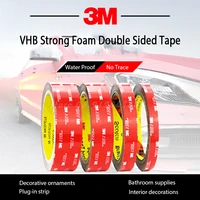 car special double sided tape 3m 5608 vhb gray strong acrylic foam tape 0 8mm thickness 3m double side adhesive wall decoration