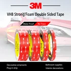 Автомобильная специальная двусторонняя лента 3 м 5608 VHB серая прочная акриловая пенопластовая лента 0,8 мм толщина 3 м двухсторонняя клейкая Настенная Декорация