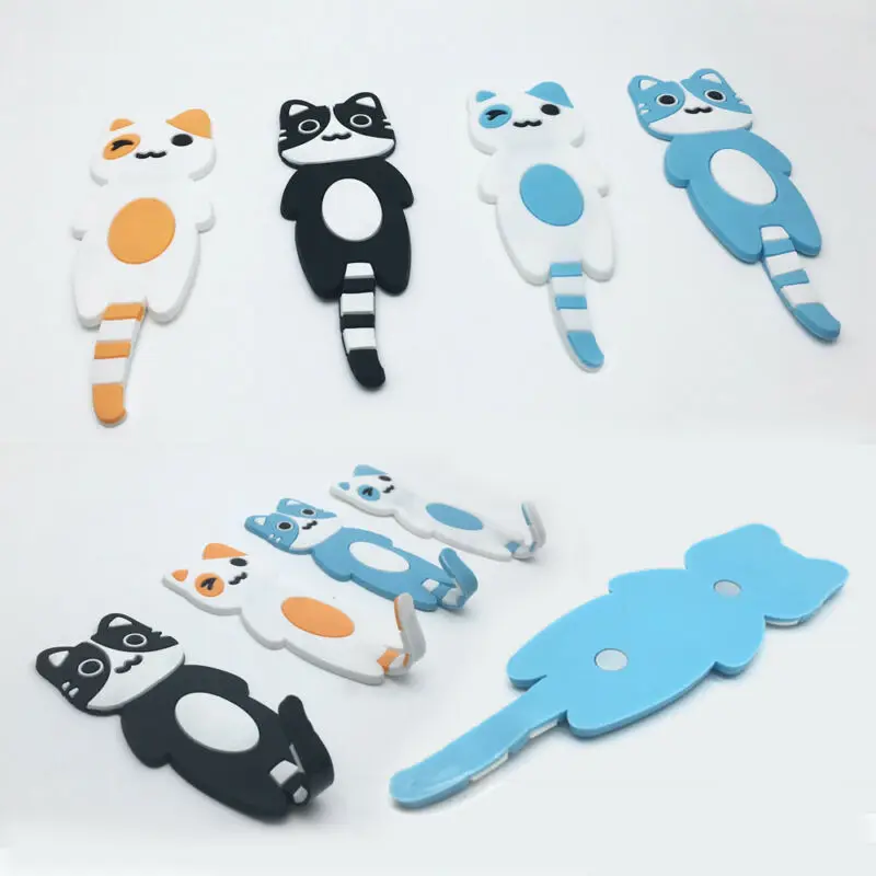 Магнитный Крючок для холодильника в форме кошки настенный держатель ключей