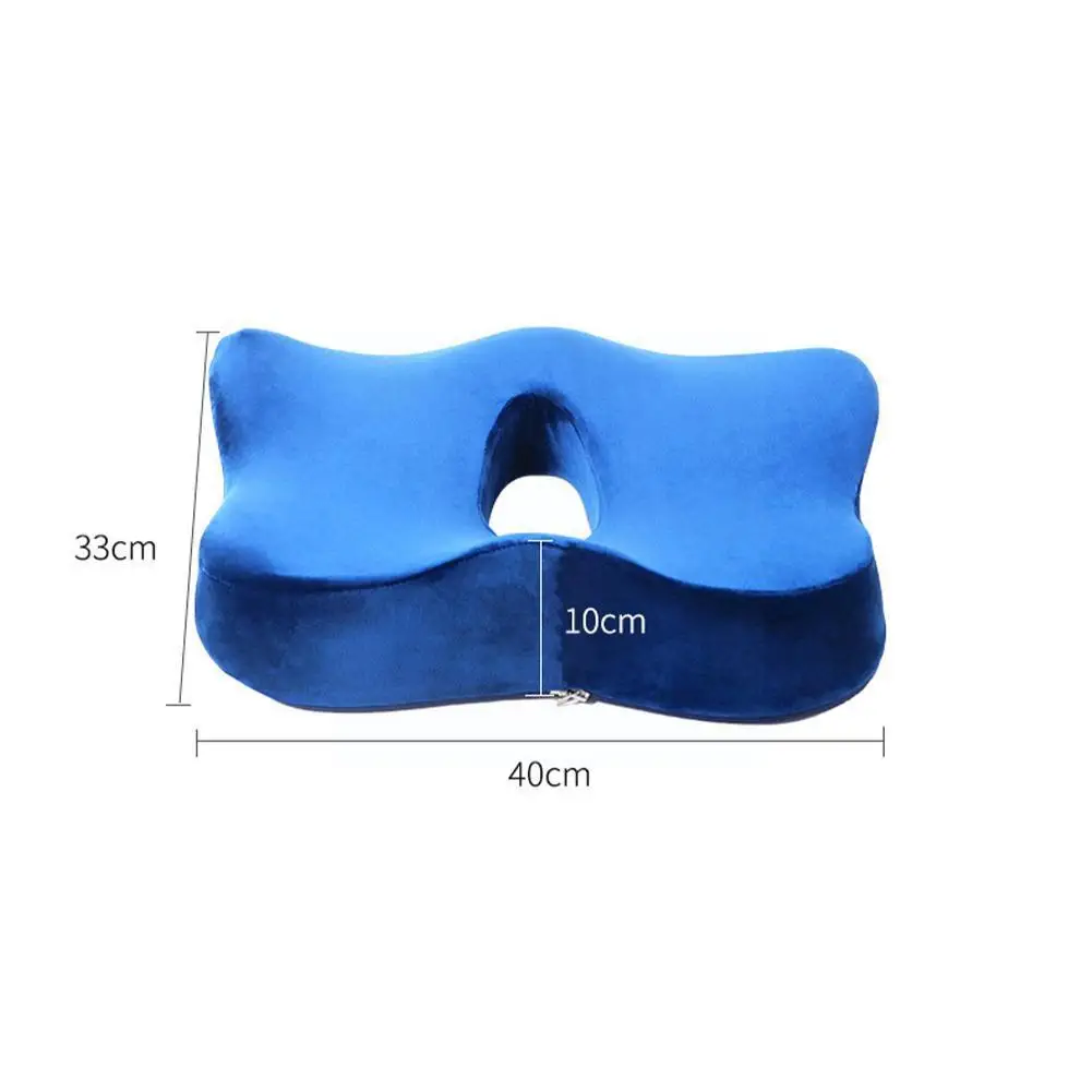 Ортопедическая подушка из пены с эффектом памяти для кресла офиса позвоночника