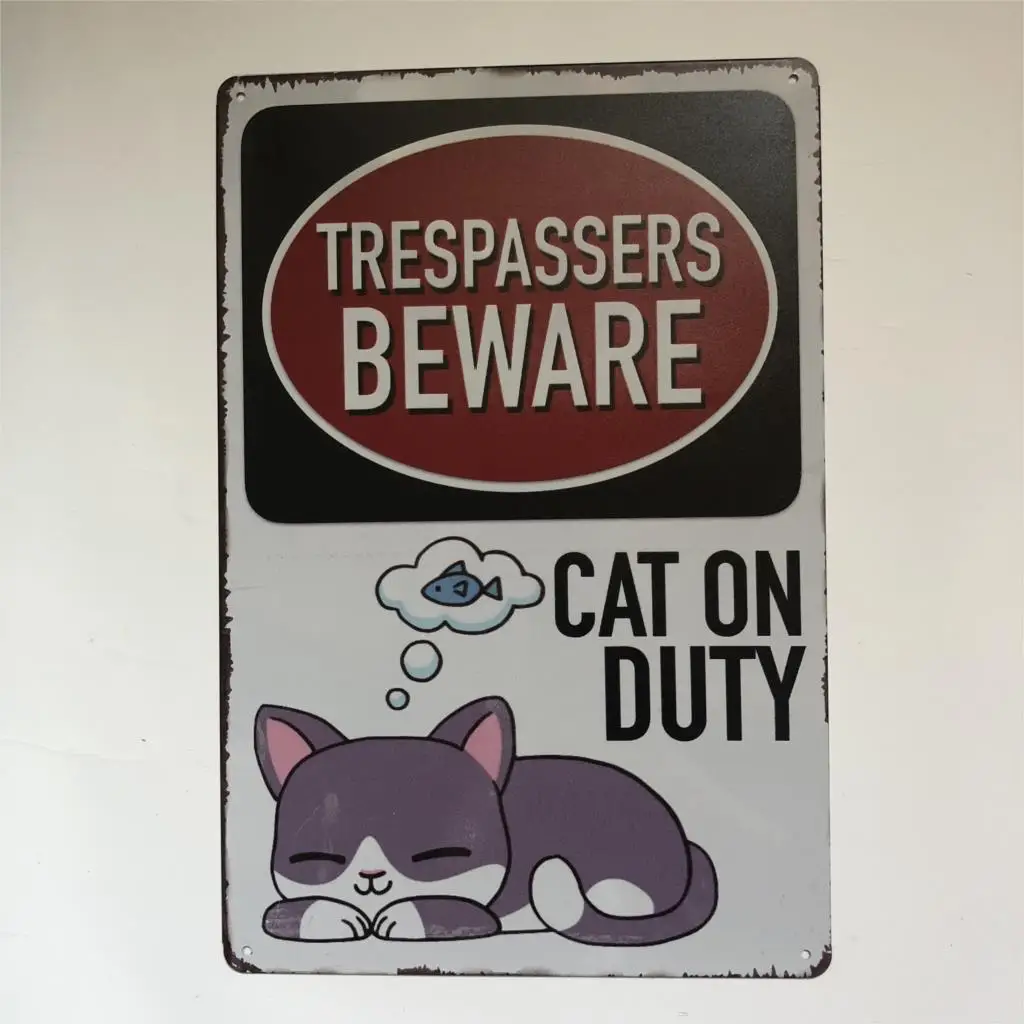 

[Luckyaboy] Vintage Dog Cat Toliet Restroom Tintin Tiki Bar Wifi Metal Tin Signs Wall Art Painting Poster Bar Cafe Garage Decor