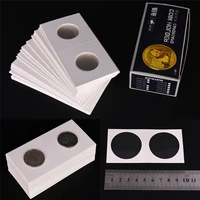 50pcs protective coin paper clip collecting money penny storage case stamp coin holders cover case storage 23 40mm
