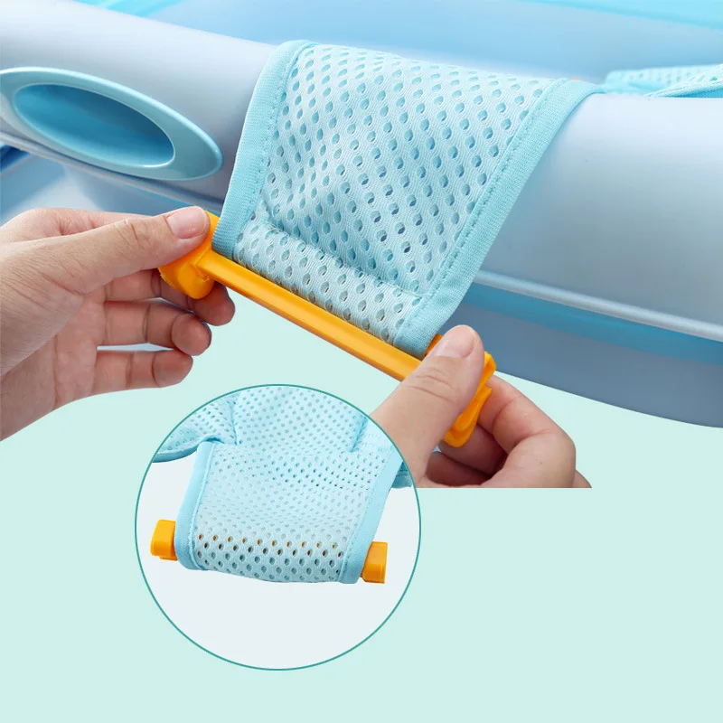 

Baby bath net Tub Security Support Child Shower Care for Newborn Adjustable Safety Net Cradle Sling Mesh for Infant Bathing