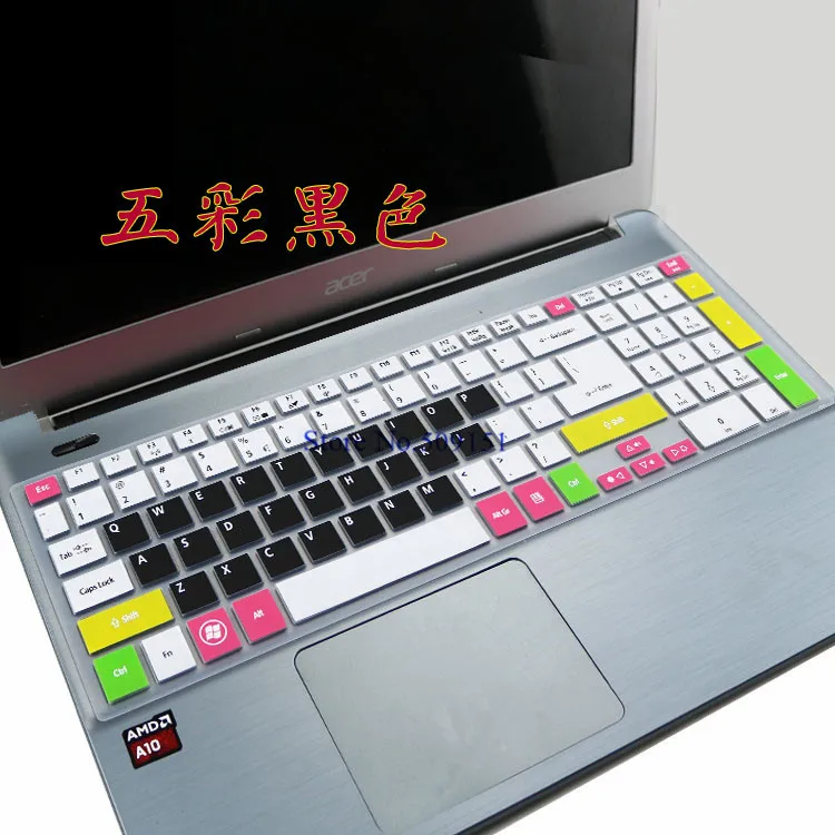 15,6 дюймов ноутбук клавиатура защитная пленка для acer Aspire E1 522 570 532 5830 5755 V3 E5 511 571G 551G 572G