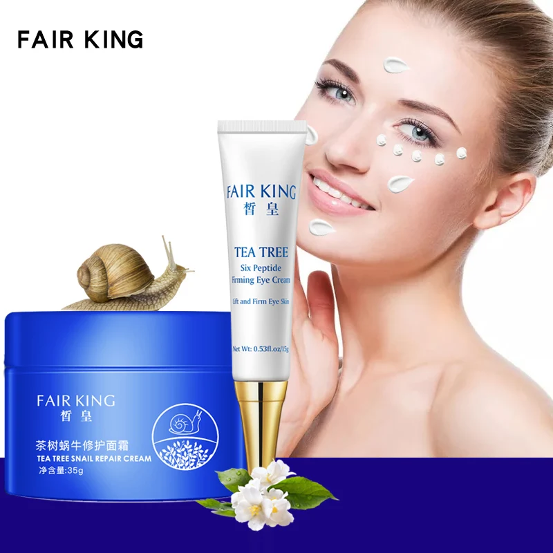 FAIR KING крем с улиткой Hexapeptide для глаз эссенция темных кругов против морщин