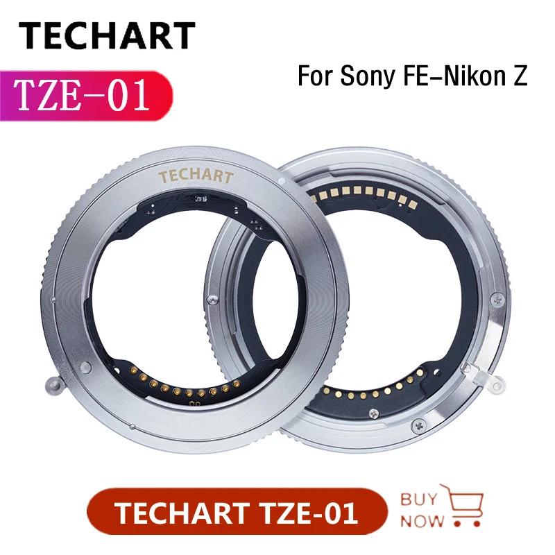 

TECHART TZE-01 Auto-Focus Camera Lens Adapter Ring for Sony FE Lens F Mount Lens To Nikon Z Mount Camera Z6 Z7 Adapter Ring