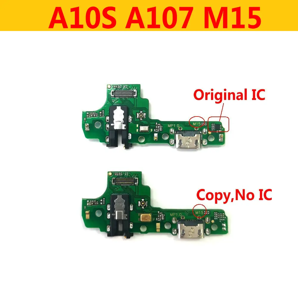 

Плата зарядного USB-порта гибкий кабель соединительные части для Samsung Galaxy A10S A107 A107F M15 микрофонный модуль