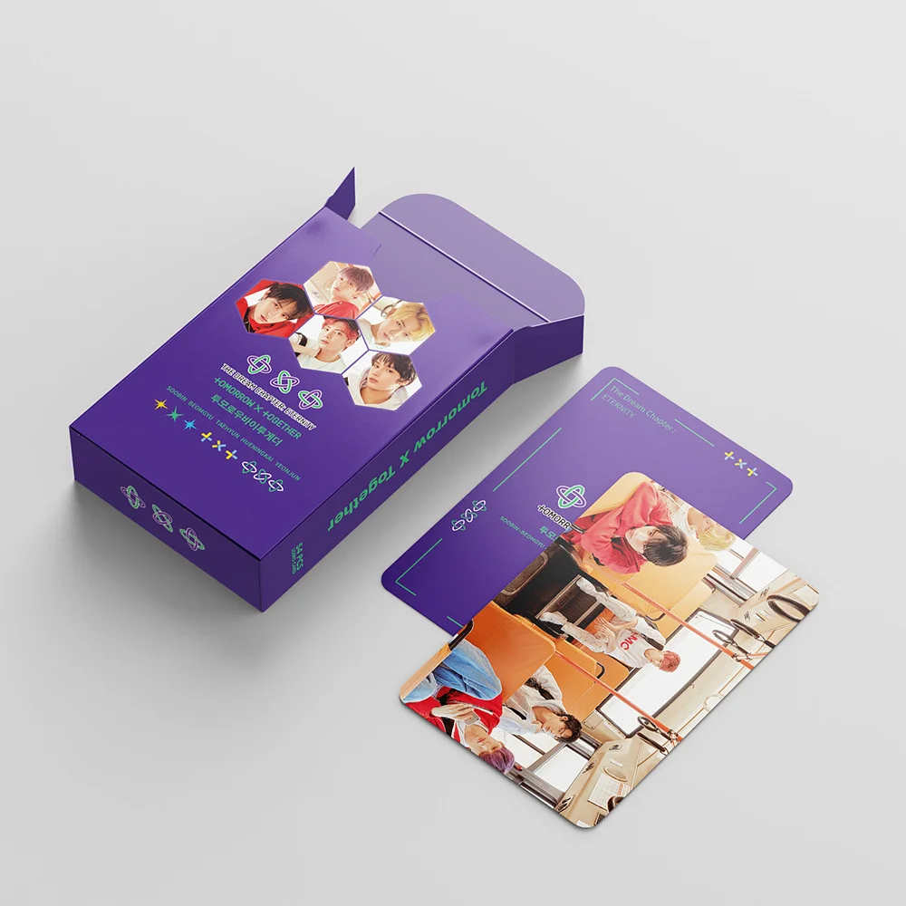 

54Pcs/Set Kpop TXT photocard High quality HD Photo album Cards Postcards K-pop TXT LOMO CARD New arrivals For Fans Gifts