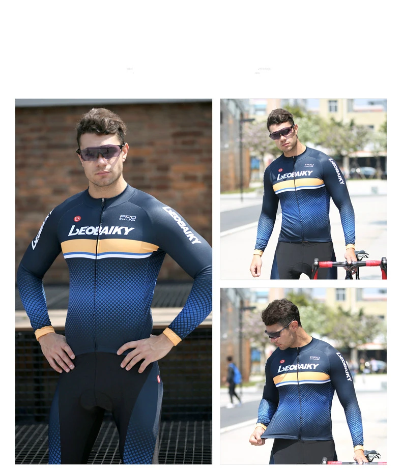 Newest Winter Thermal Fleece Cycling Jersey Set Men Pro Team Bike Clothing Mtb Racing Bicycle Sport Cycle Clothes Long Sleeves