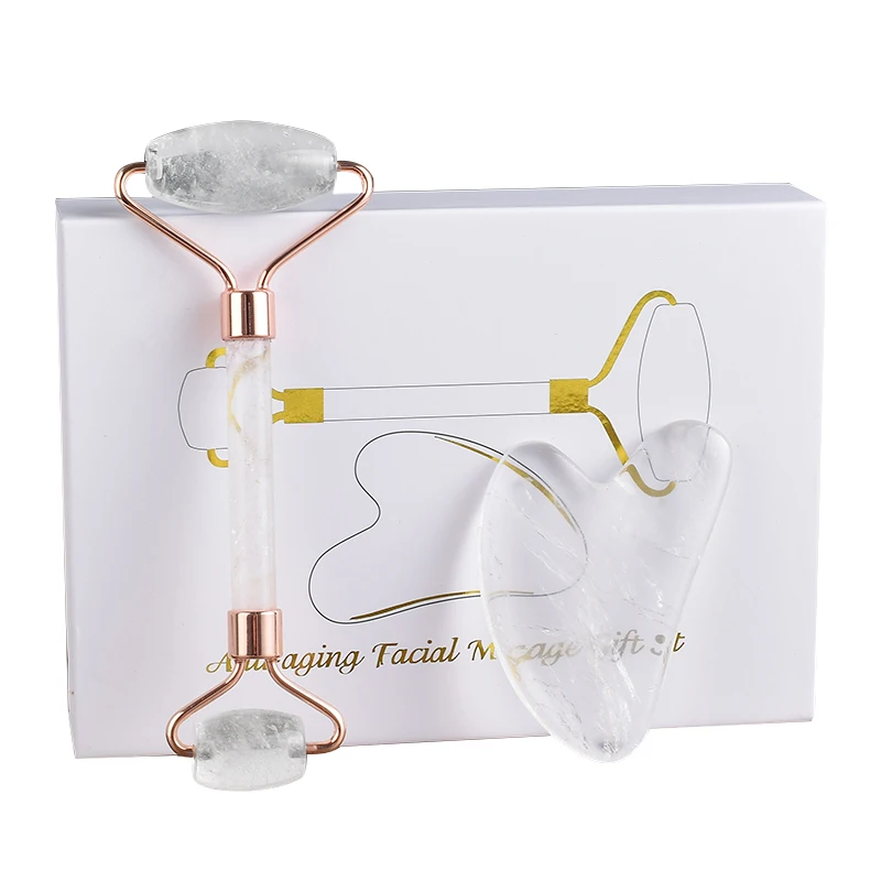

Special tools for beauty natural white crystal jade scraping board jade massager beauty salon household facial scraping board to