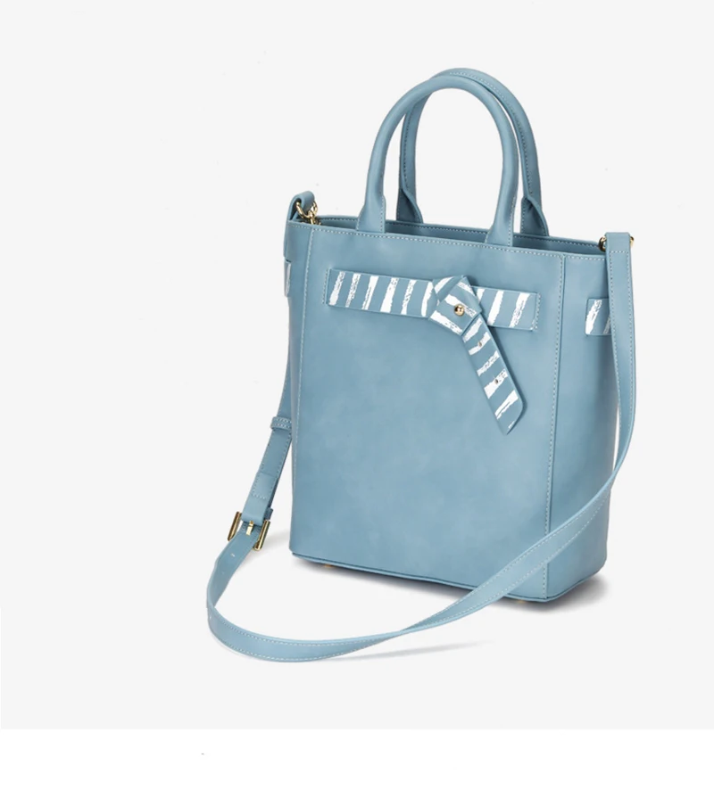 

Women Genuine Leather Handbag Large Capacity Shoulder Bag Satchel Navy Style Messenger Bag Swagger Bags Crossbody Bag